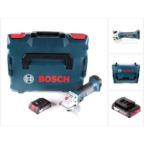 Bosch GWS 18 125 V LI Meuleuse Angulaire Sans Fil 18V 125mm 1x