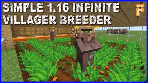 How To Make A Villager Breeder In Minecraft Pe