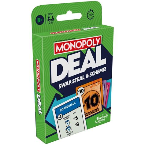 how to play the monopoly deal card game