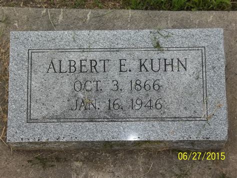 Albert Edward Kuhn 1866 1946 Memorial Find A Grave