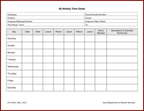 Excel Time Clock Spreadsheet with Weekly Timesheet Template Excel Free ...