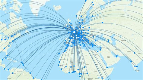 Air France routes 2025 – map with all flights - Flight Routes