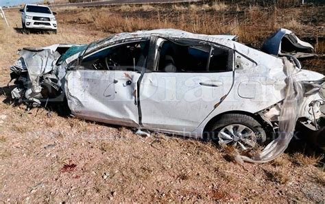 Hombre Pierde Brazo Tras Volcadura En Carretera Parral Jiménez