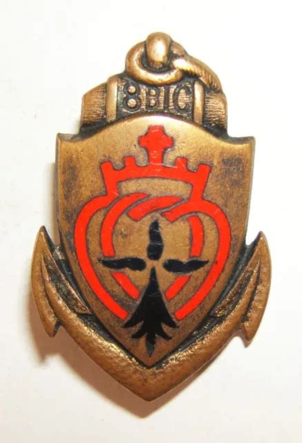 Insigne Bataillon D Infanterie Coloniale Drago Rue O M Tra Eur