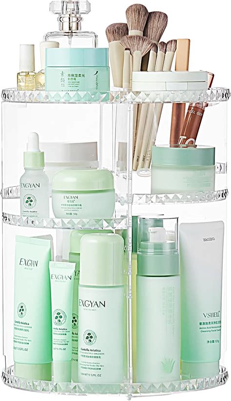 Amazon Sunficon Rotating Makeup Organizer Holder Rotation