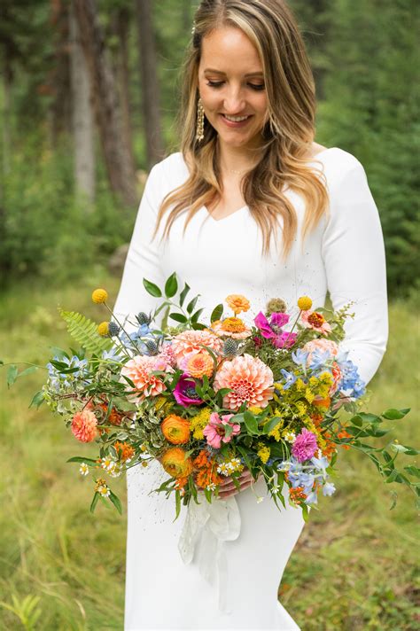 Wildflowers Wedding Bouquet Ideas