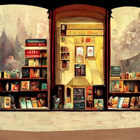 Premium Ai Image A Bookstore With Many Books And Cozy Theme