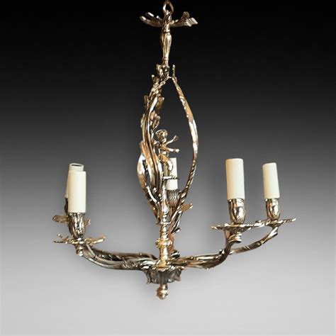 Antiques Atlas Early 20thC Brass 5 Arm Chandelier