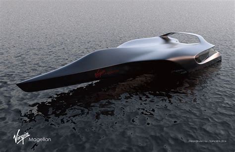 Virgin Magellan Hydrofoil Motoryacht On Behance Yacht Design Super