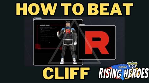 How To Beat Cliff May Pokemon Go Youtube