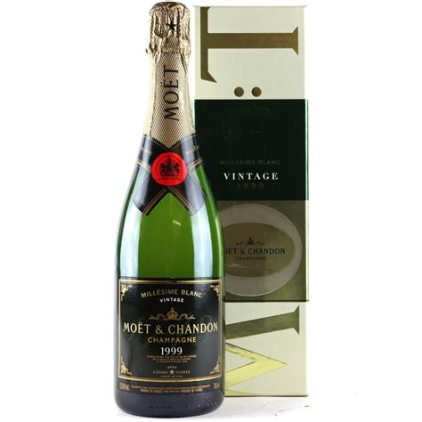 Moet And Chandon 1999 Vintage Champagne Wine Auctioneer