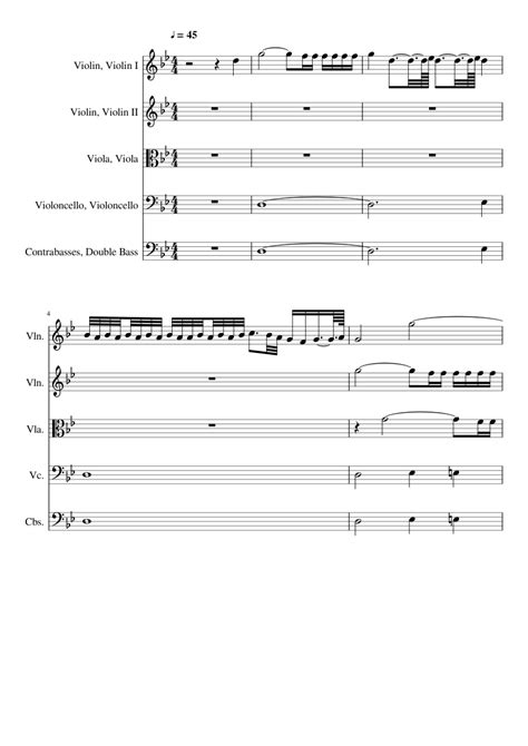 Doak Part I Sheet Music For Violin Viola Cello Strings Group Mixed Quintet