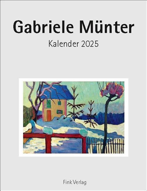 Gabriele Münter 2025 Kalender jpc