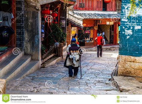 Lijiang Old Town Streets Editorial Photography Image Of Dayan 39175162