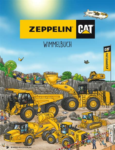 Das Zeppelin Cat Wimmelbuch Baublatt