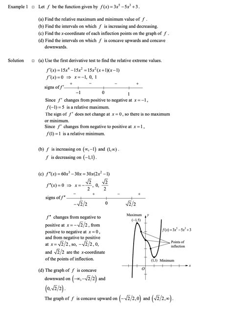 The Second Derivative Test Rivisiontown