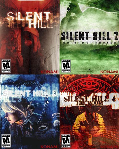 Complete Team Silent Game Remakes (Concept Art Covers) : r/silenthill