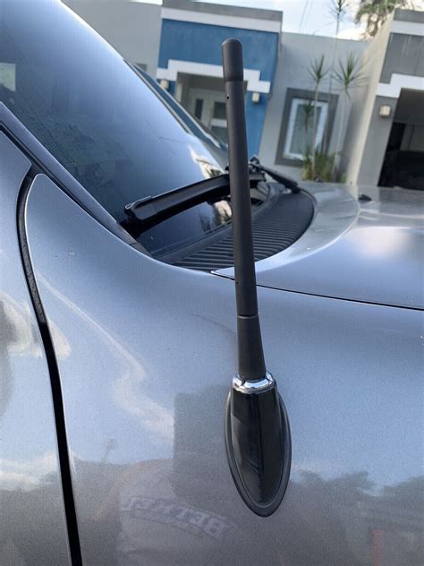 Short Black Antenna Mast Radio Am Fm For Toyota Tundra