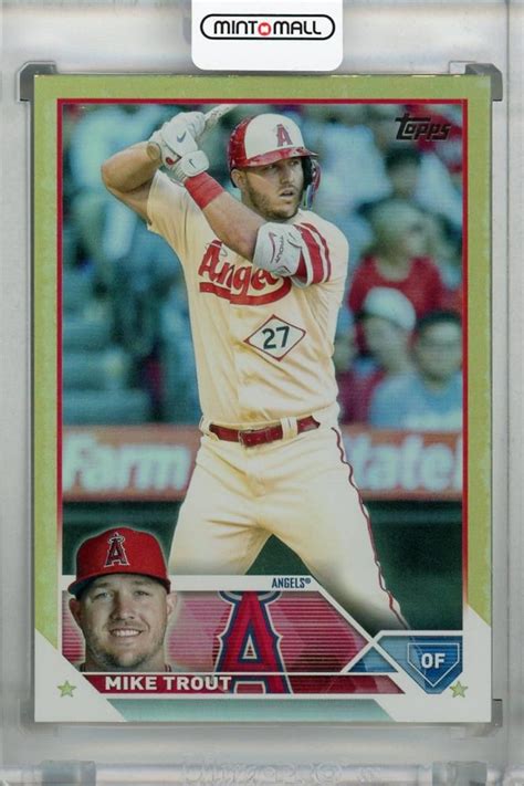 Mint Topps Series Los Angeles Angels Mike Trout