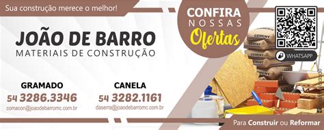 João de Barro Materiais de Construção Casa e Construção Online