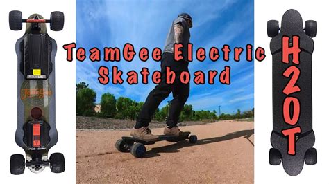 Electric Skateboard Teamgee H20 YouTube