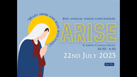 Arise Annual Youth Event 2023 Promo YouTube