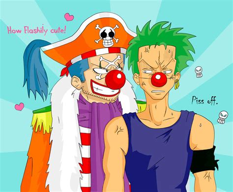 Zoro and Buggy by Kaeyden on DeviantArt