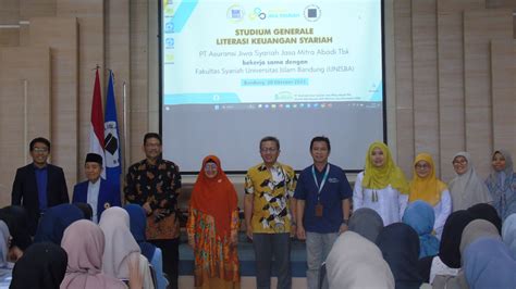 PROGRAM LITERASI INKLUSI KEUANGAN JMA SYARIAH DI KAMPUS UNISBA JMA