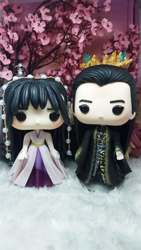 Funko Em Biscuit Casal Dong Fang Qing Cang E Xiao Lan Hua Elo7