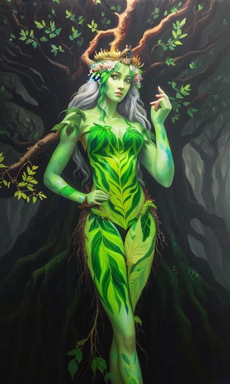 The Green Lady by reeseblackthorne on DeviantArt