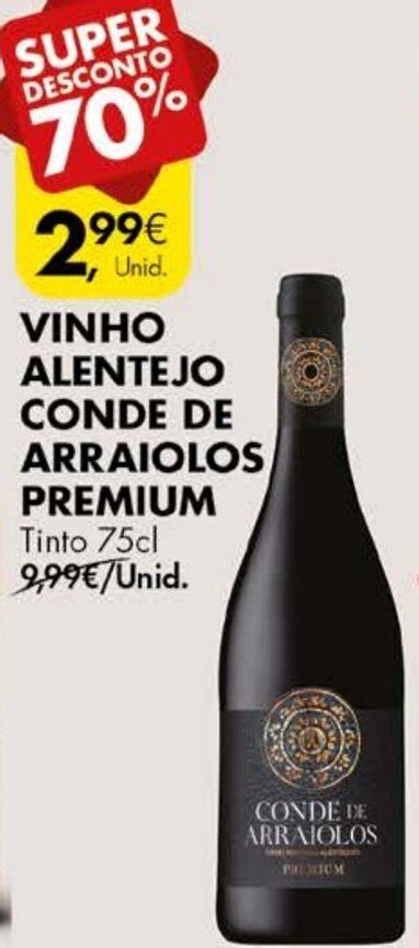 Promo O Vinho Alentejo Conde De Arraiolos Premium Cl Em Pingo Doce