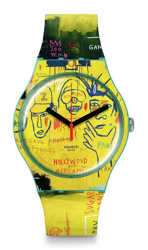 Swatchがjean Michel Basquiat（ジャン・ミッシェル・バスキア）の名作を腕元に スウォッチグループジャパン株式会社の