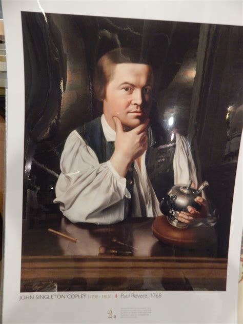 “paul Revere1768” By John Singleton Copley New Ulm Art Collection