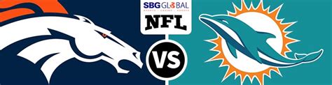 Broncos Versus Dolphins Embarrassing Nfl Betting Spread