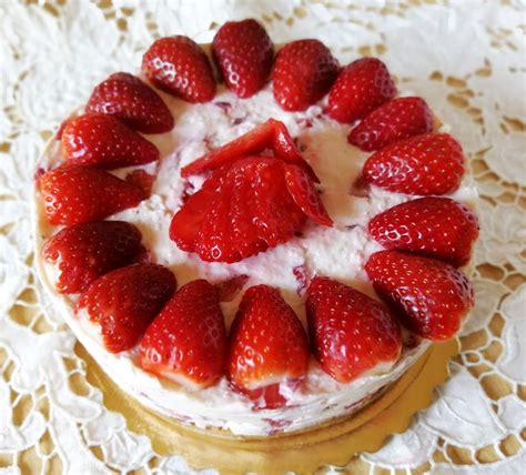 A Tavola Con Mammazan Cheese Cake Alle Fragole