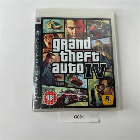 GRAND THEFT AUTO IV GTA 4 Sony PlayStation 3 PS3 flambant neuf scellé