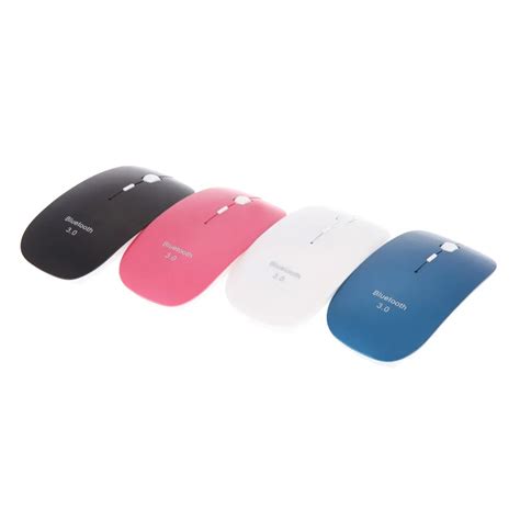 Mini Optical Wireless Mouse Bluetooth Mouse Ultra Thin Super Slim Mouse Cordless Computer PC ...