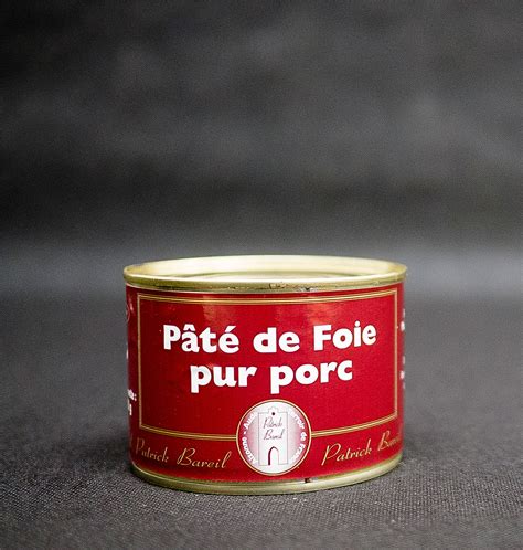 Pâté de foie Pur Porc en conserve MaisonBareil