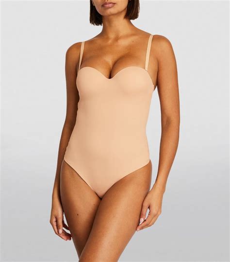 Womens Wolford Nude Mat De Luxe Form Bodysuit Harrods Uk