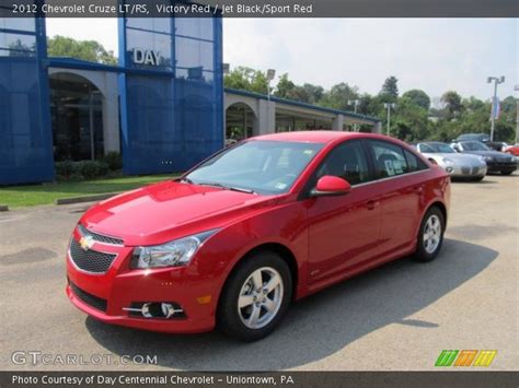 Victory Red 2012 Chevrolet Cruze Ltrs Jet Blacksport Red Interior