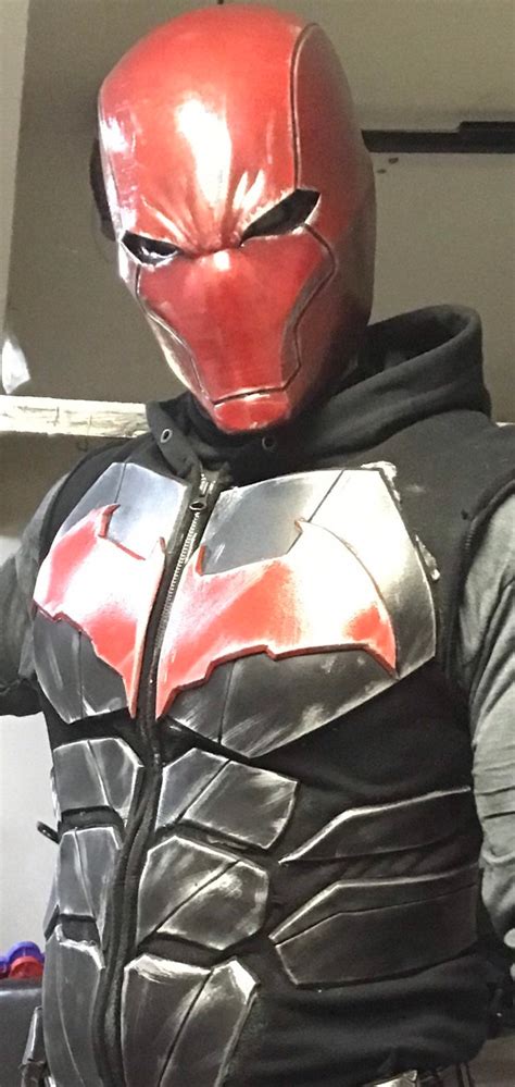 Red Hood Rebirth Agent Venom Helmet Templates Etsy