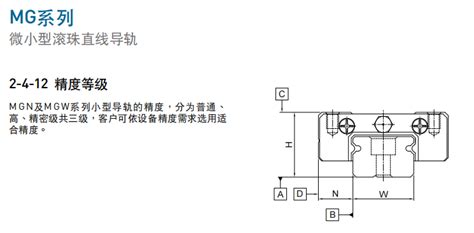 Mg微型导轨系列 东莞市百家智能科技有限公司