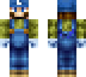 Luigi Smash Bros Ultimate Costume | Minecraft Skin