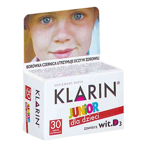 Klarin Junior Dla Dzieci Klarin Junior Opinie Cena Apo Discounter Pl