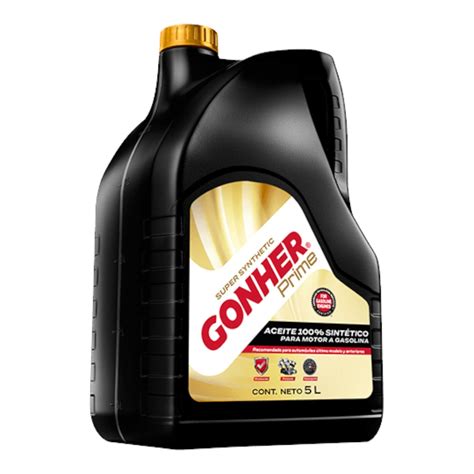 GARRAFA DE ACEITE GONHER PRIME 5W50 SINTETICO 5L Ditec