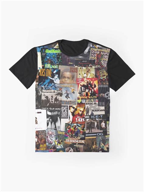 "90's Hip Hop Classics Album Cover Pattern" Graphic T-Shirt for Sale by ...