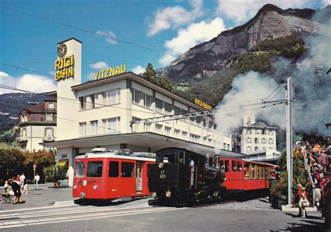 Vrb Vitznau Rigibahn Rigi Lok Motorwagen Zahnradbahn Kaufen Auf