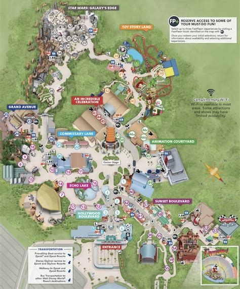 Disney Hollywood Studios Map 2021 - Map Pasco County