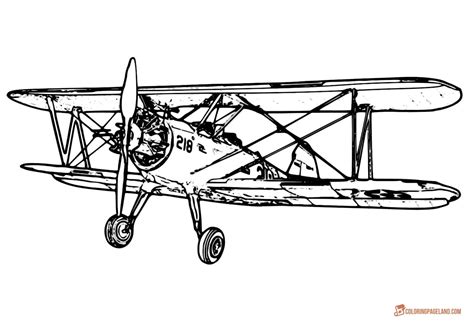 Vintage Airplane Drawing At Getdrawings Free Download