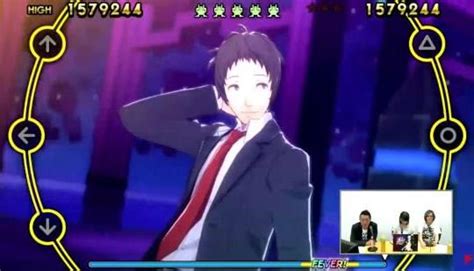 Gameplay Footage Of Adachi In Persona Dancing All Night N G